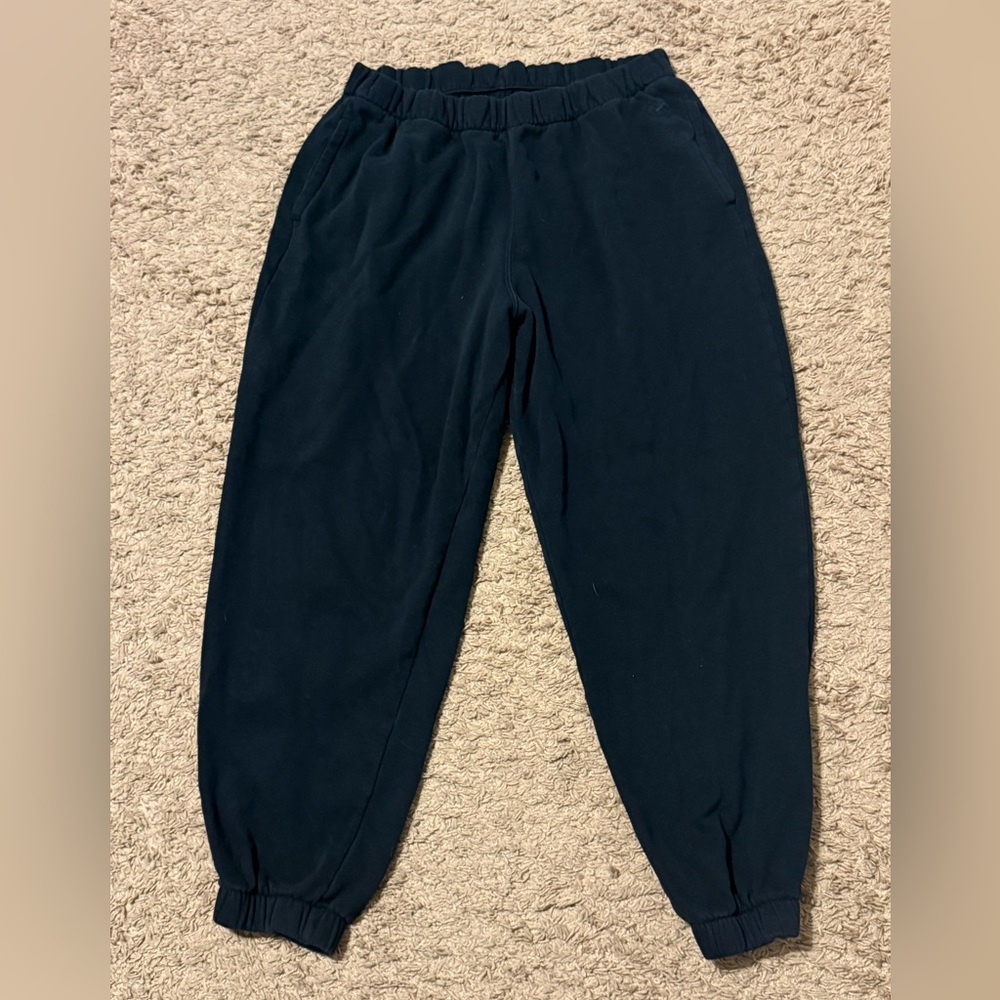 Hollister Feel Good Dad Joggers- Black and Grey Sweatpants